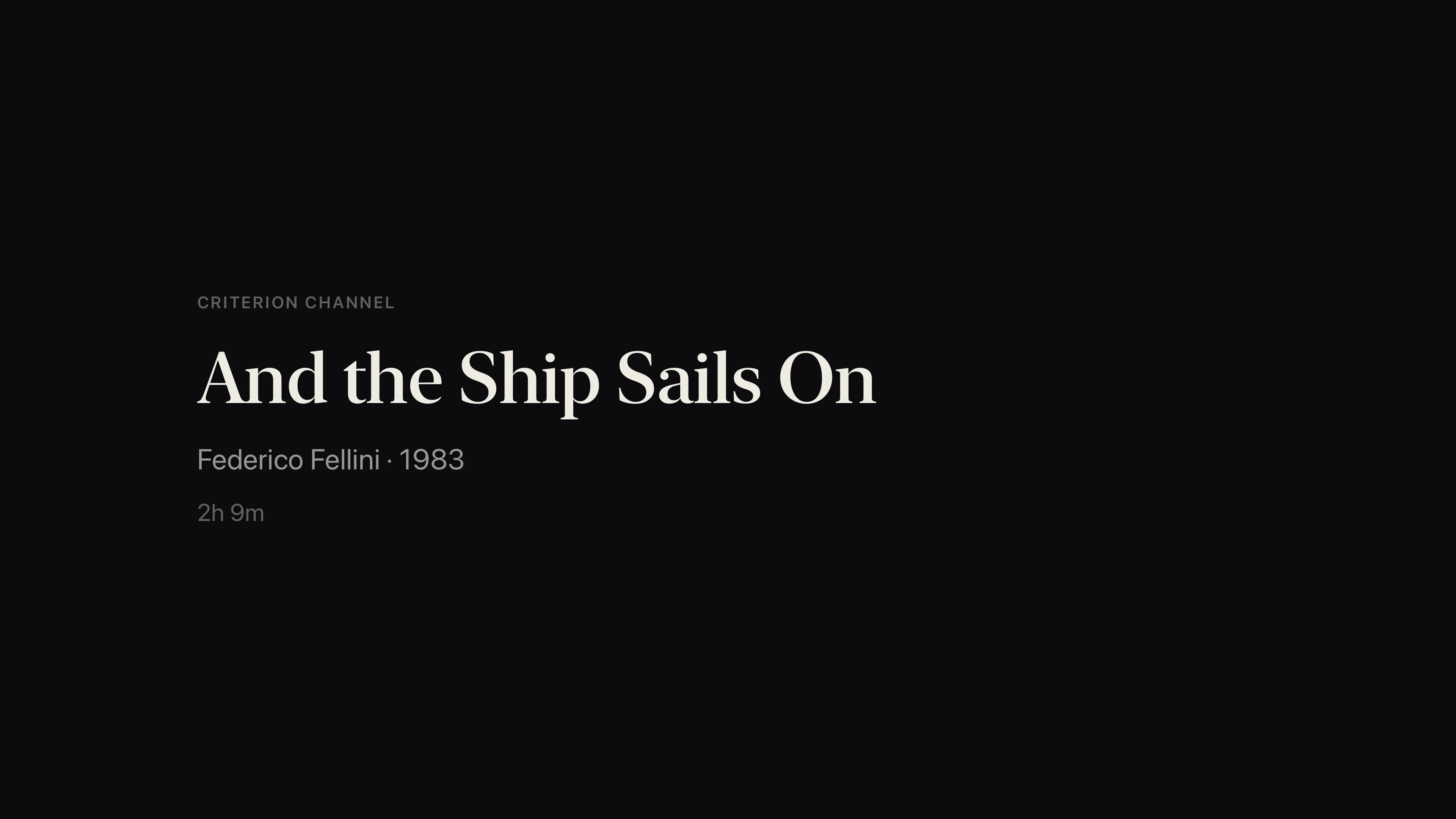The Magic Lantern — Title card