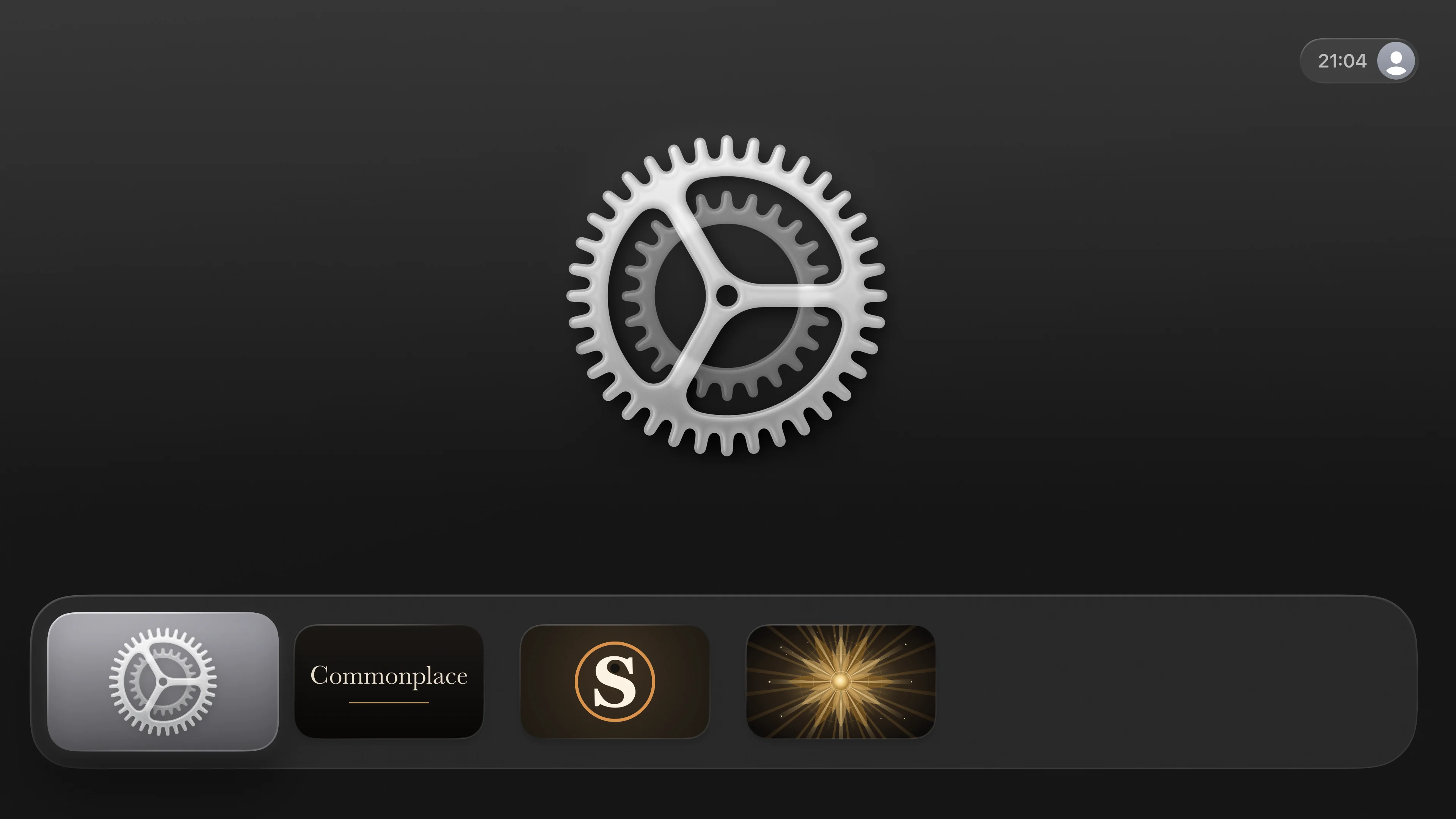 The Magic Lantern — Home screen