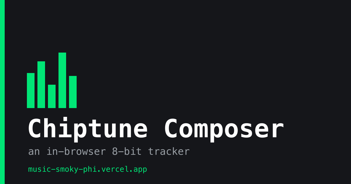 Chiptune Composer preview