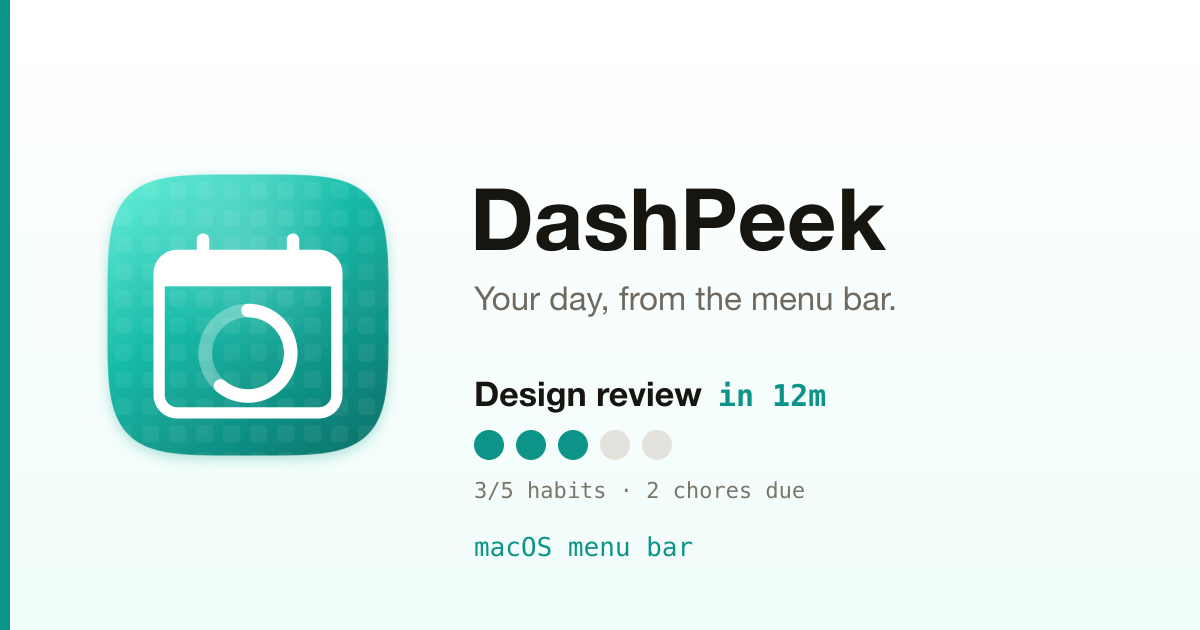 DashPeek