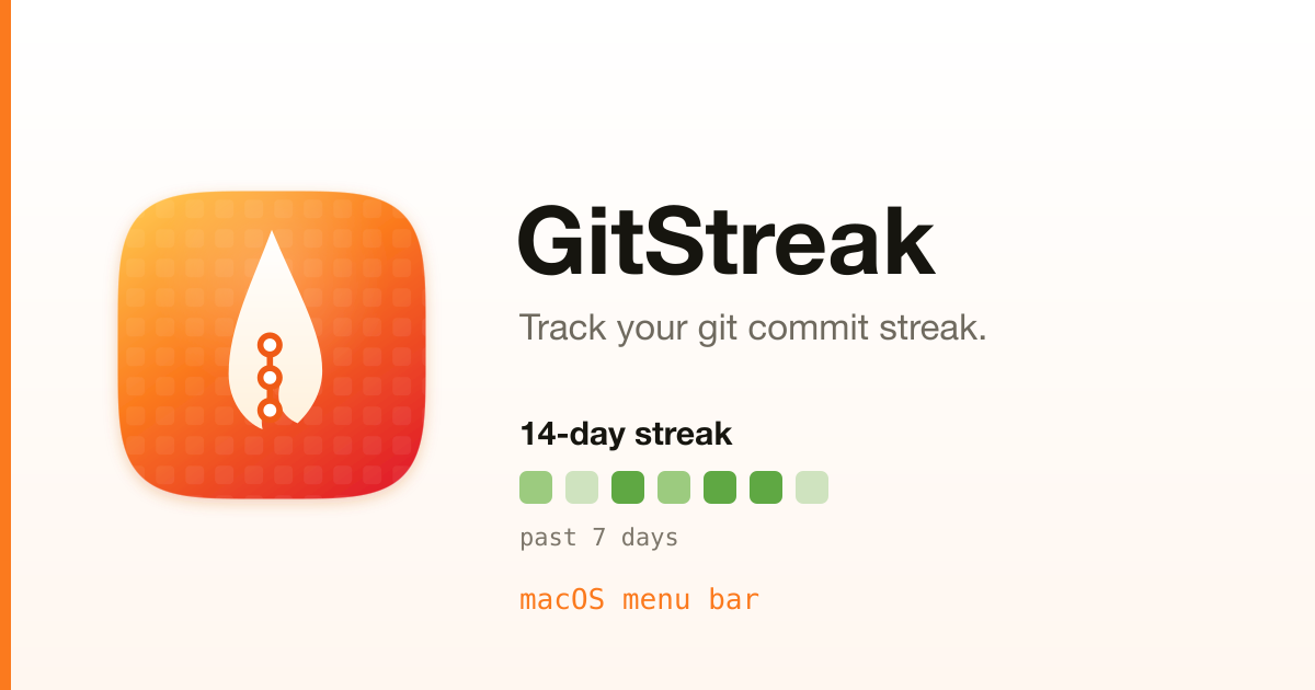 GitStreak preview