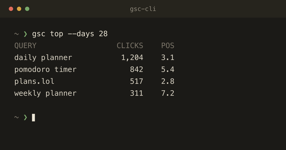 gsc-cli preview