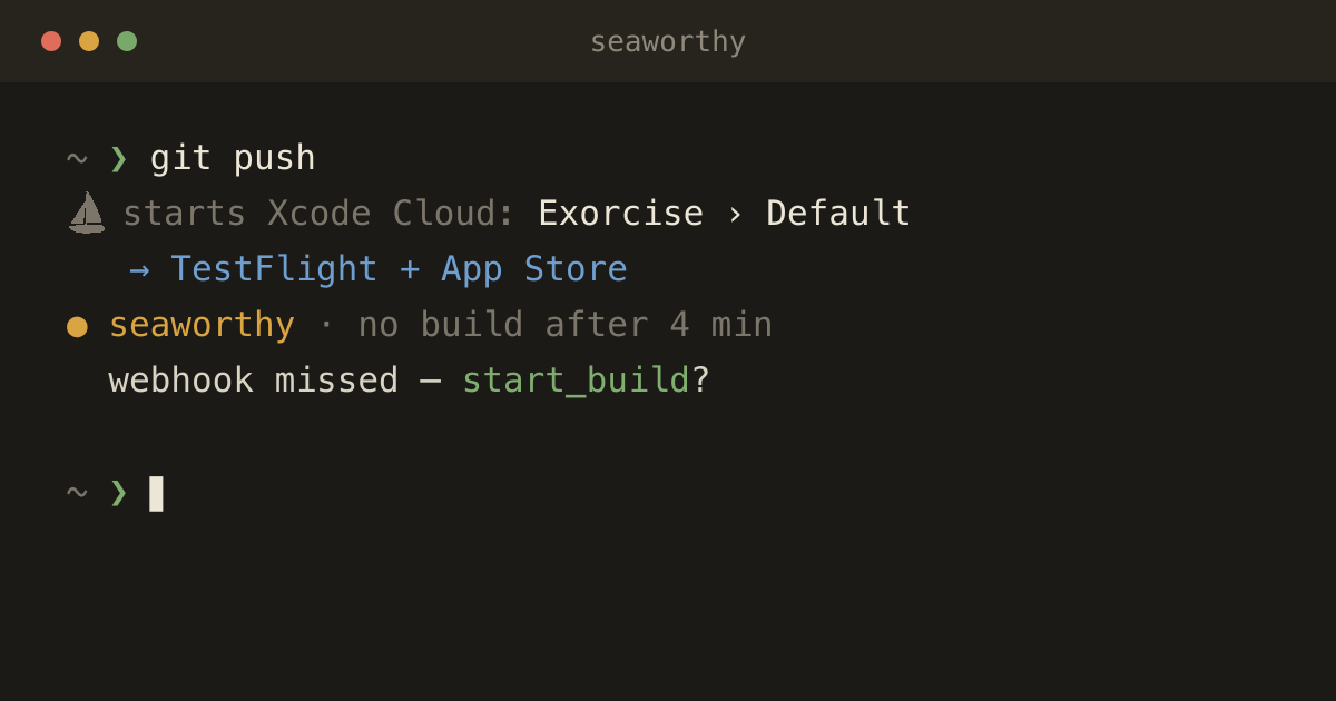 Seaworthy preview